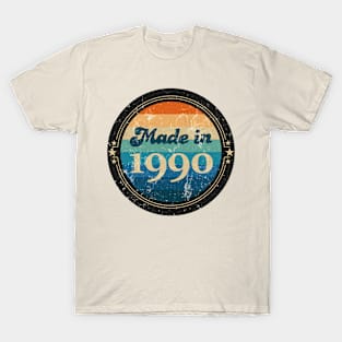 Retro Vintage Made In 1990 T-Shirt